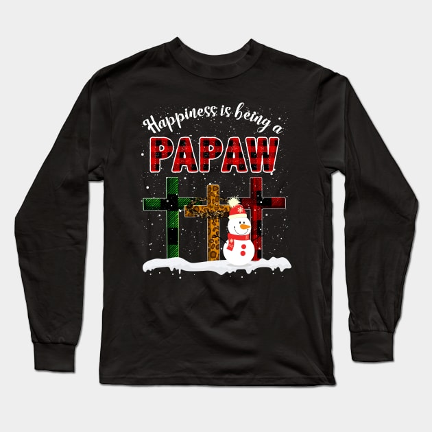 Happiness Is Being A PAPAW Long Sleeve T-Shirt by DarkBruhh